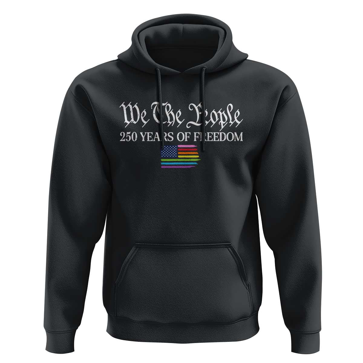 We The People Means Everyone Hoodie LGBTQ Gay Pride Rainbow Flags