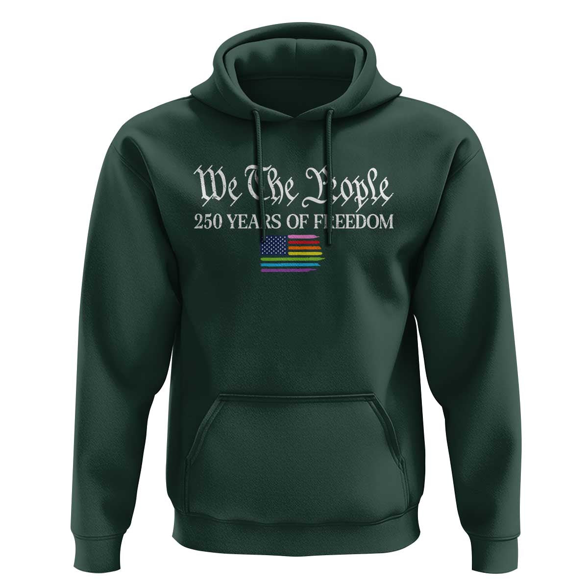 We The People Means Everyone Hoodie LGBTQ Gay Pride Rainbow Flags