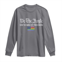 We The People Means Everyone Long Sleeve Shirt LGBTQ Gay Pride Rainbow Flags