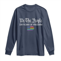 We The People Means Everyone Long Sleeve Shirt LGBTQ Gay Pride Rainbow Flags