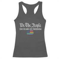 We The People Means Everyone Racerback Tank Top LGBTQ Gay Pride Rainbow Flags