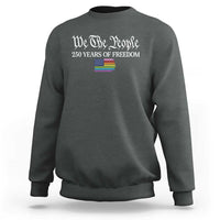 We The People Means Everyone Sweatshirt LGBTQ Gay Pride Rainbow Flags