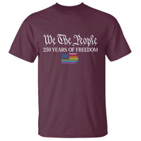 We The People Means Everyone T Shirt LGBTQ Gay Pride Rainbow Flags