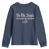 We The People Means Everyone Youth Sweatshirt LGBTQ Gay Pride Rainbow Flags