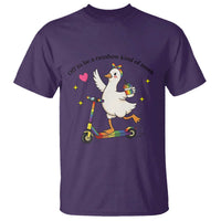 Off To Be Rainbow Kind Of Mom T Shirt LGBTQ Goose Mom Rainbow