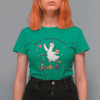 Off To Be Rainbow Kind Of Mom T Shirt For Women LGBTQ Goose Mom Rainbow