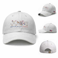 Silly Goose 4th of July Baseball Cap Honk If You Love Freedom