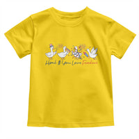 Silly Goose 4th of July Toddler T Shirt Honk If You Love Freedom