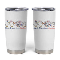 Silly Goose 4th of July Tumbler Cup Honk If You Love Freedom