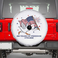 Freedom 250th Anniversary Spare Tire Cover Funny 4th Of July Silly Goose