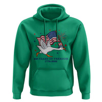 Freedom 250th Anniversary Hoodie Funny 4th Of July Silly Goose