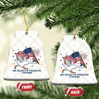 Freedom 250th Anniversary Ceramic Ornament Funny 4th Of July Silly Goose