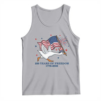 Freedom 250th Anniversary Tank Top Funny 4th Of July Silly Goose