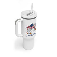 Freedom 250th Anniversary Tumbler With Handle Funny 4th Of July Silly Goose