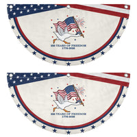 Freedom 250th Anniversary Patriotic Fan Flag Funny 4th Of July Silly Goose
