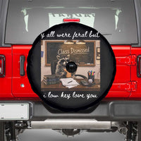 Last Day of School Teacher Feral Raccoon Spare Tire Cover Funny End of Year Summer Break Gift