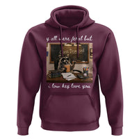 Last Day of School Teacher Feral Raccoon Hoodie Funny End of Year Summer Break Gift