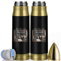 Funny Raccoon Graduation Bullet Tumbler I Live Here Now