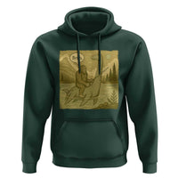 Funny Bigfoot Fishing Hoodie Sasquatch Loch Ness Monster Introvert Bruh - Wonder Print Shop