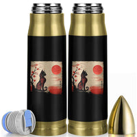 Kawaii Anime Cat Japanese Cherry Blossom Bullet Tumbler - Wonder Print Shop