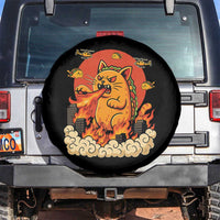 Tacocat Monster Spare Tire Cover Funny Cats Taco Lovers - Wonder Print Shop