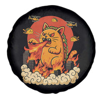 Tacocat Monster Spare Tire Cover Funny Cats Taco Lovers - Wonder Print Shop