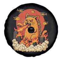 Tacocat Monster Spare Tire Cover Funny Cats Taco Lovers - Wonder Print Shop