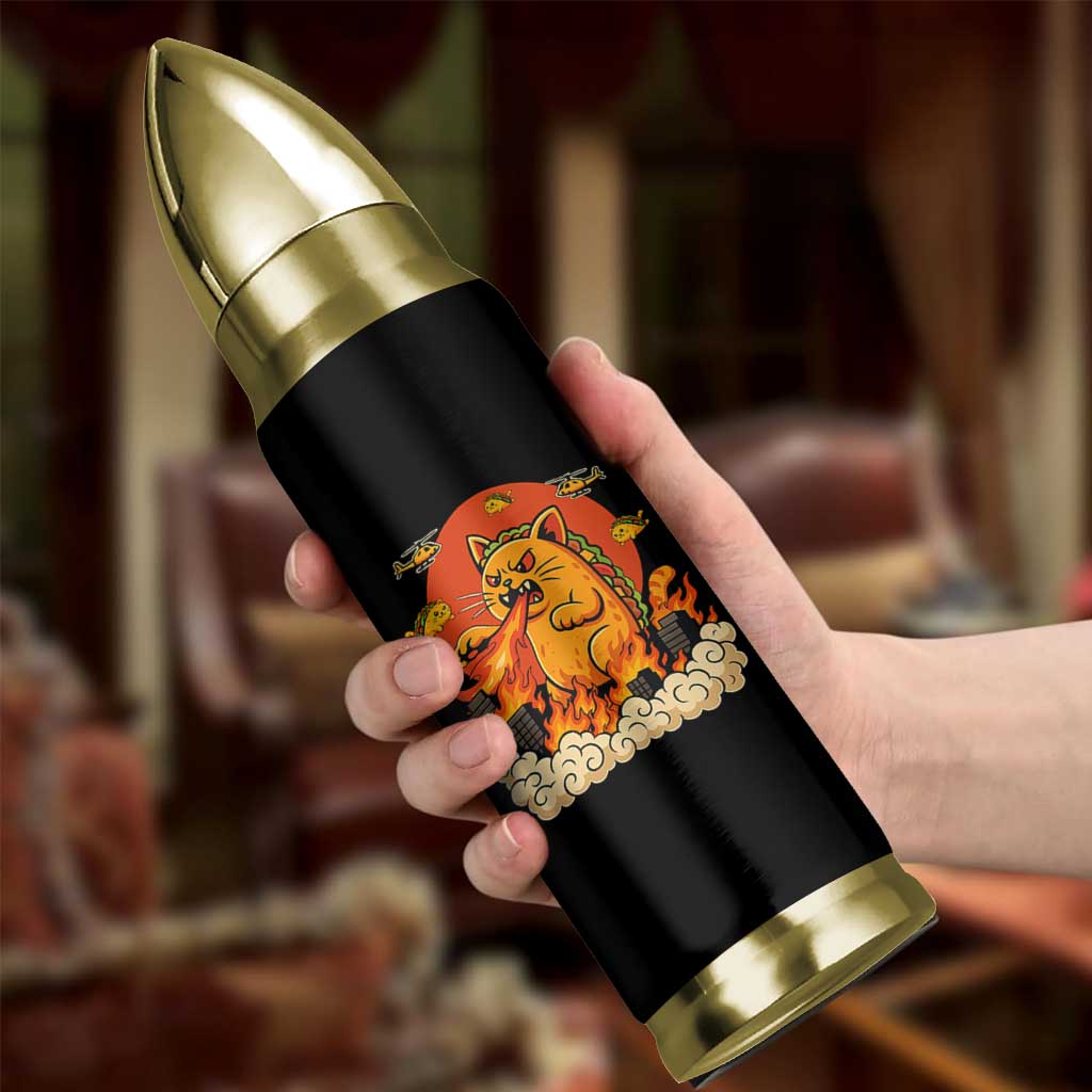Tacocat Monster Bullet Tumbler Funny Cats Taco Lovers - Wonder Print Shop