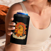 Tacocat Monster 4 in 1 Can Cooler Tumbler Funny Cats Taco Lovers - Wonder Print Shop