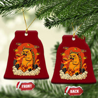 Tacocat Monster Ceramic Ornament Funny Cats Taco Lovers - Wonder Print Shop