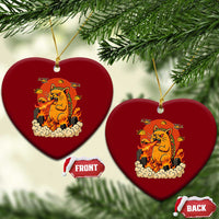 Tacocat Monster Ceramic Ornament Funny Cats Taco Lovers - Wonder Print Shop