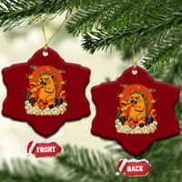 Tacocat Monster Ceramic Ornament Funny Cats Taco Lovers - Wonder Print Shop