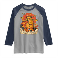 Tacocat Monster Raglan Shirt Funny Cats Taco Lovers - undefined