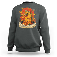 Tacocat Monster Sweatshirt Funny Cats Taco Lovers - Wonder Print Shop