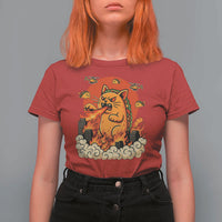Tacocat Monster T Shirt For Women Funny Cats Taco Lovers - Wonder Print Shop