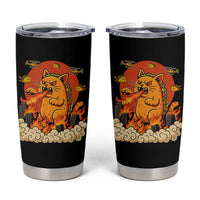 Tacocat Monster Tumbler Cup Funny Cats Taco Lovers - Wonder Print Shop