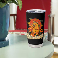 Tacocat Monster Tumbler Cup Funny Cats Taco Lovers - Wonder Print Shop