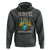 Funny Gamer Skeleton Hand Hoodie Exercise I Thought You Said Extra Lives - Wonder Print Shop