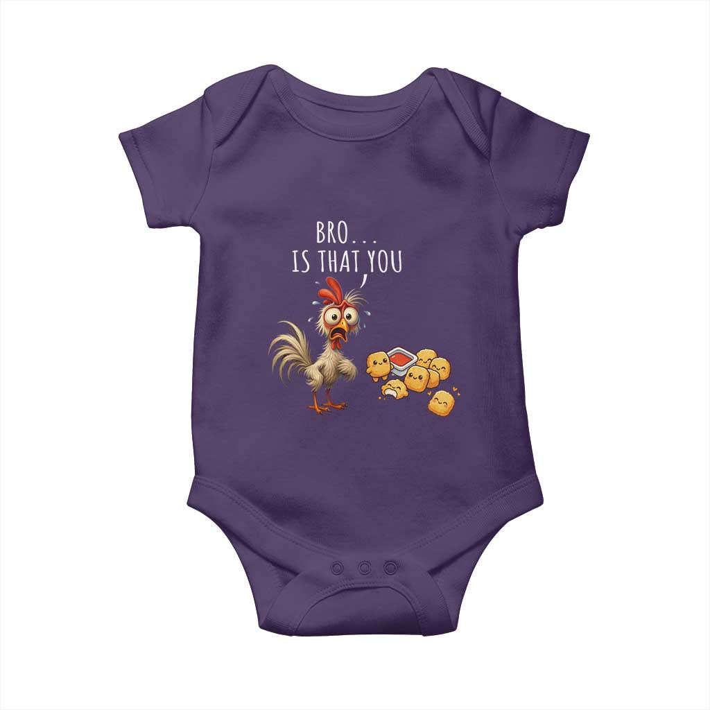 Funny Chicken Baby Onesie Is That You Bro - Wonder Print Shop