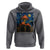 Cute Black Cat Mushroom Hoodie Stary Night Vangogh Amanita Muscaria - Wonder Print Shop