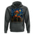 Cute Black Cat Mushroom Hoodie Stary Night Vangogh Amanita Muscaria - Wonder Print Shop