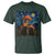 Cute Black Cat Mushroom T Shirt Stary Night Vangogh Amanita Muscaria - Wonder Print Shop