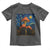 Cute Black Cat Mushroom Toddler T Shirt Stary Night Vangogh Amanita Muscaria - Wonder Print Shop