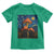 Cute Black Cat Mushroom Toddler T Shirt Stary Night Vangogh Amanita Muscaria - Wonder Print Shop