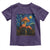 Cute Black Cat Mushroom Toddler T Shirt Stary Night Vangogh Amanita Muscaria - Wonder Print Shop