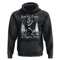 Funny Bigfoot Sasquatch Hoodie Breakin Hearts And Rippin Farts - Wonder Print Shop