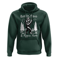 Funny Bigfoot Sasquatch Hoodie Breakin Hearts And Rippin Farts - Wonder Print Shop