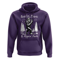 Funny Bigfoot Sasquatch Hoodie Breakin Hearts And Rippin Farts - Wonder Print Shop