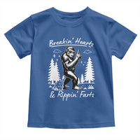 Funny Bigfoot Sasquatch Toddler T Shirt Breakin Hearts And Rippin Farts - Wonder Print Shop