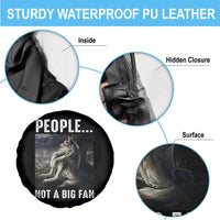 Funny Alpha Wolf Meme Spare Tire Cover Sarcastic People Not A Big Fan - Wonder Print Shop